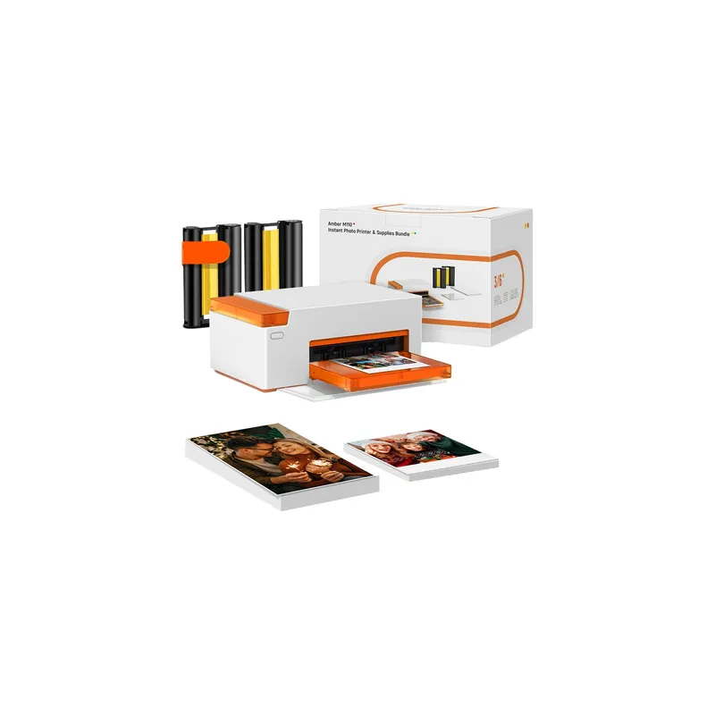 Liene Amber M110 4x6" Portable Photo Printer with 60 sheets of 4x6" photo paper